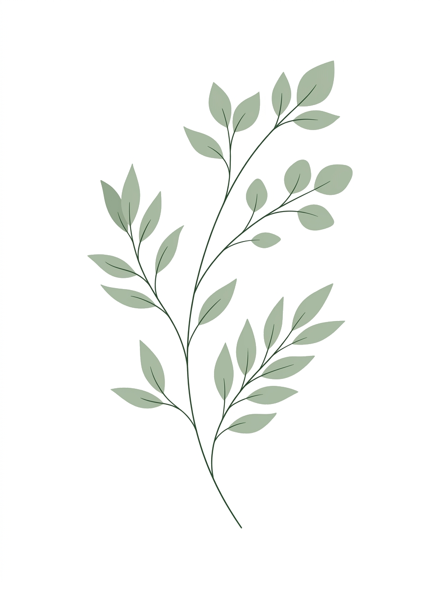 Botanical Leaf Branch